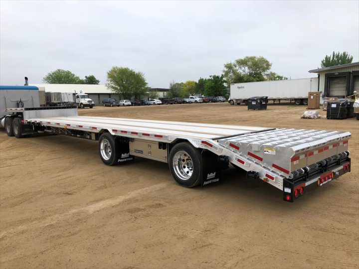 تریلر کفی FlatBed Trailer